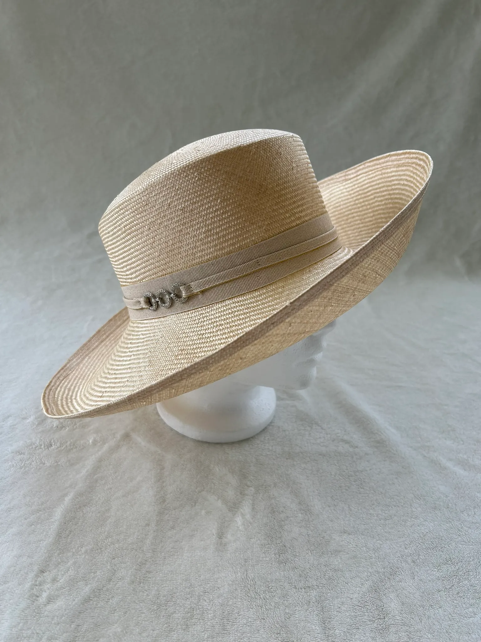 A ladies’ hat with a soft brim from the Cherish shoppe, number 261