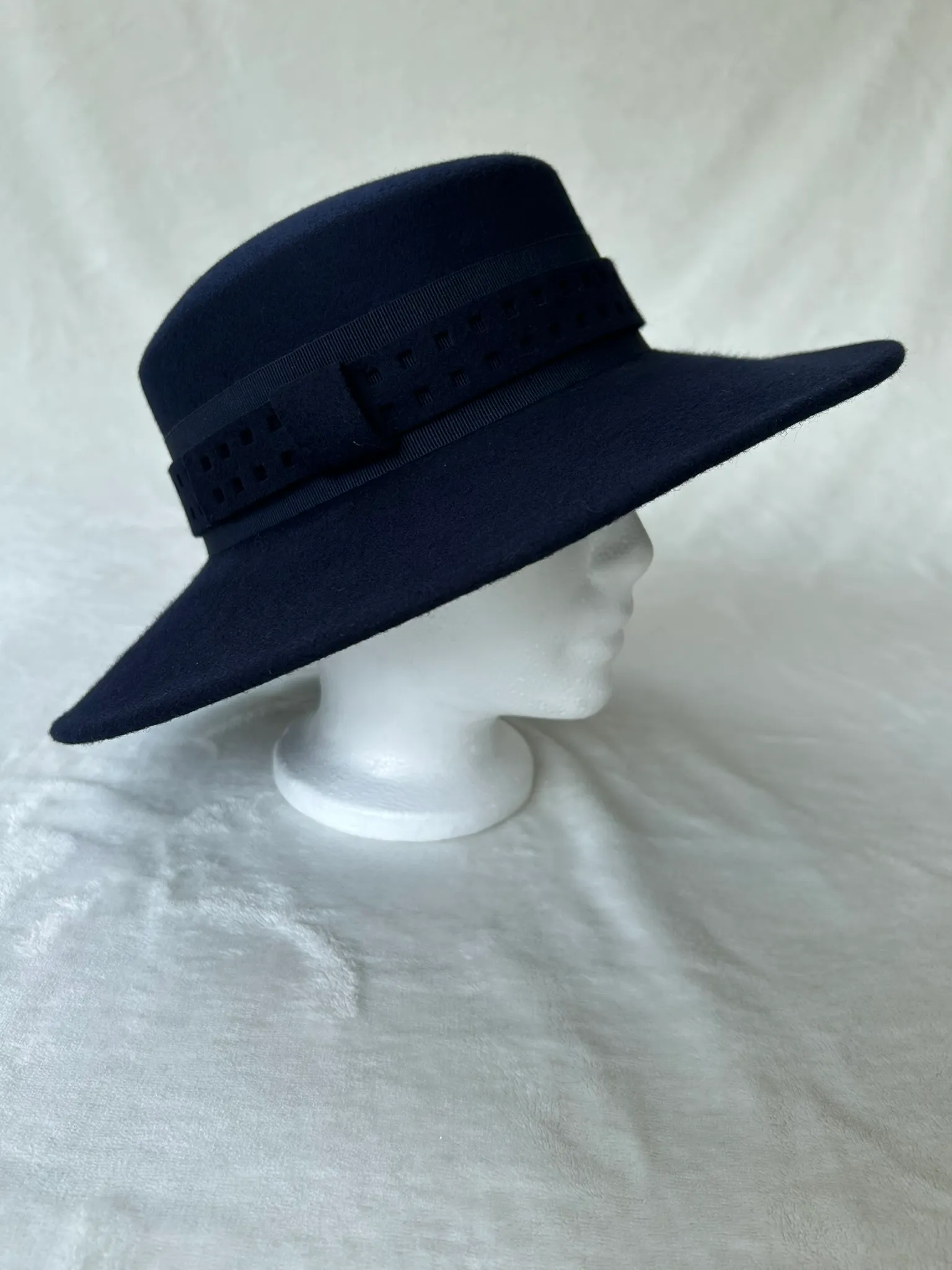An elegant church hat for ladies from Hats by Cherish, number 857