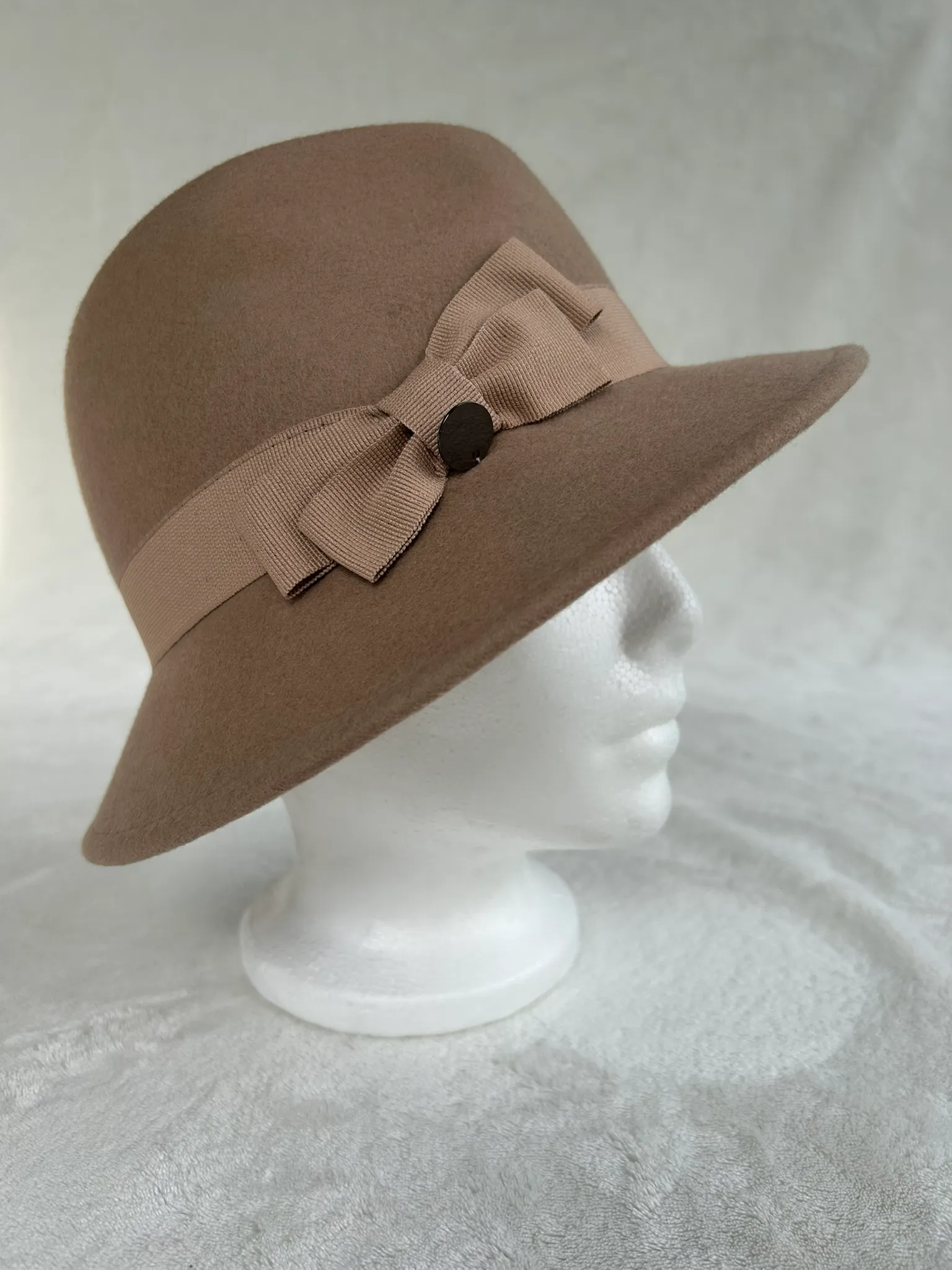 A ladies’ hat with a soft brim from the Cherish shoppe, number 170