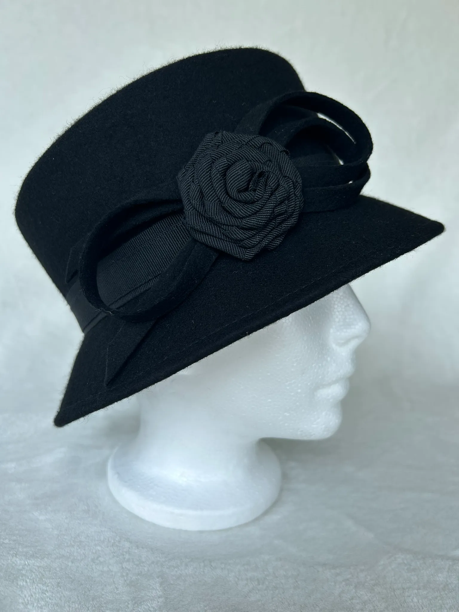 A ladies’ hat with a soft brim from the Cherish shoppe, number 384