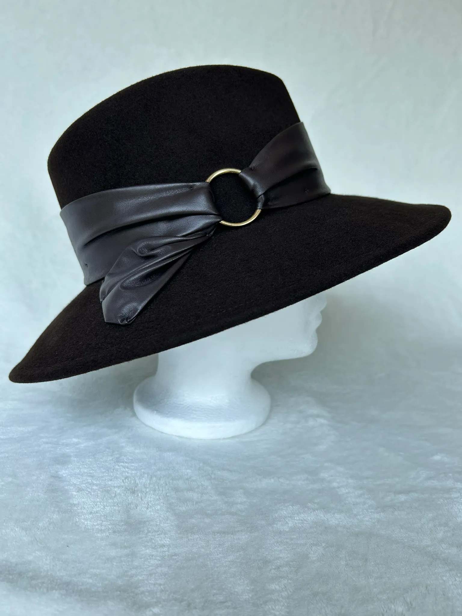 A ladies’ hat with a soft brim from the Cherish shoppe, number 993
