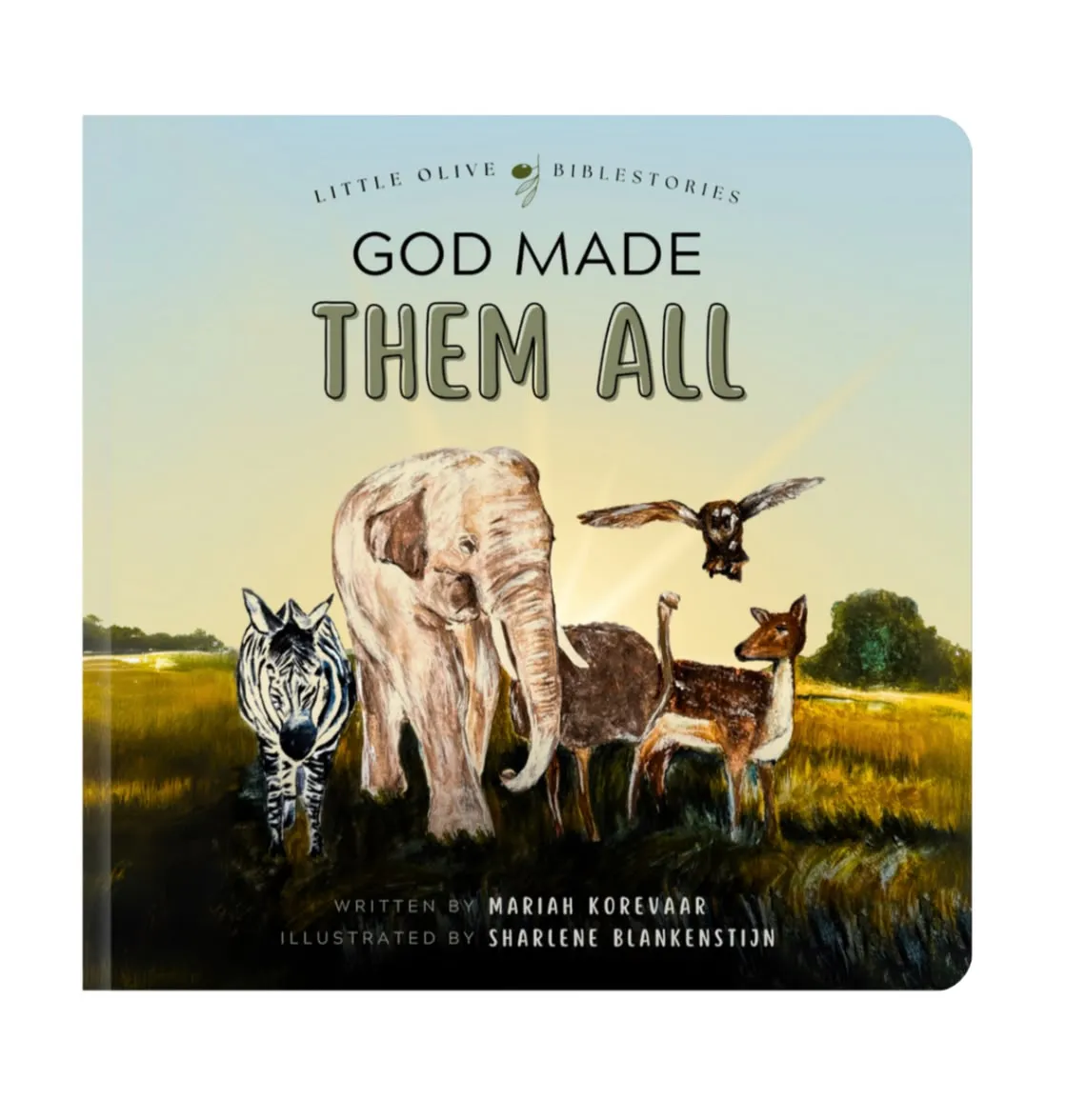 God Made Them All, a board book from Footsteps of the Flock
