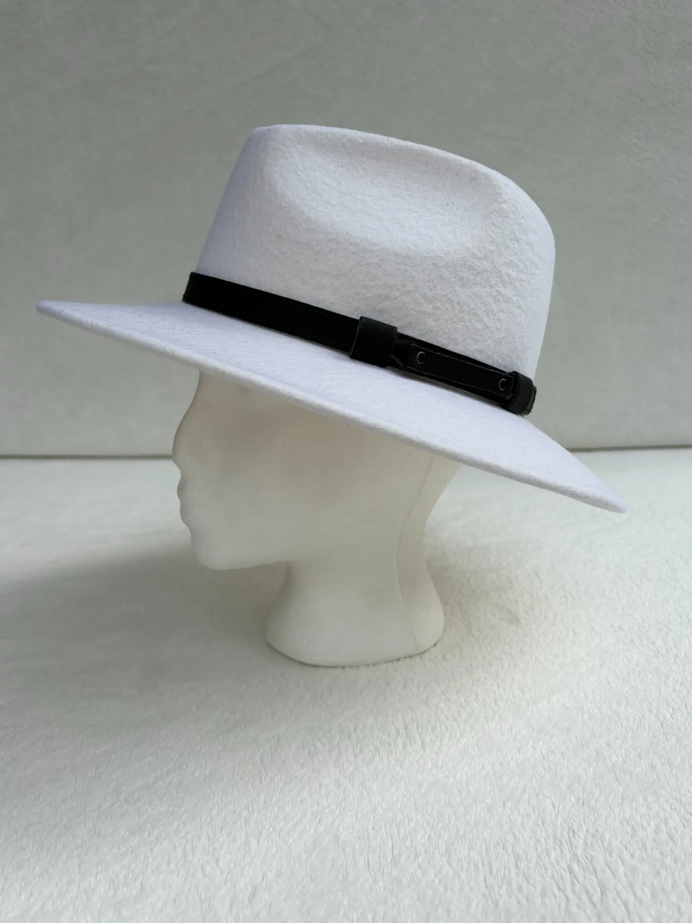 A cream felt cowboy hat from Hats by Cherish, number 529