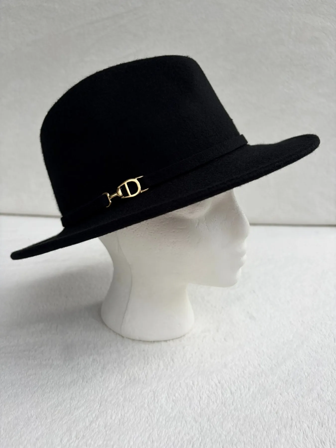 A black felt cowboy hat from Hats by Cherish, number 565